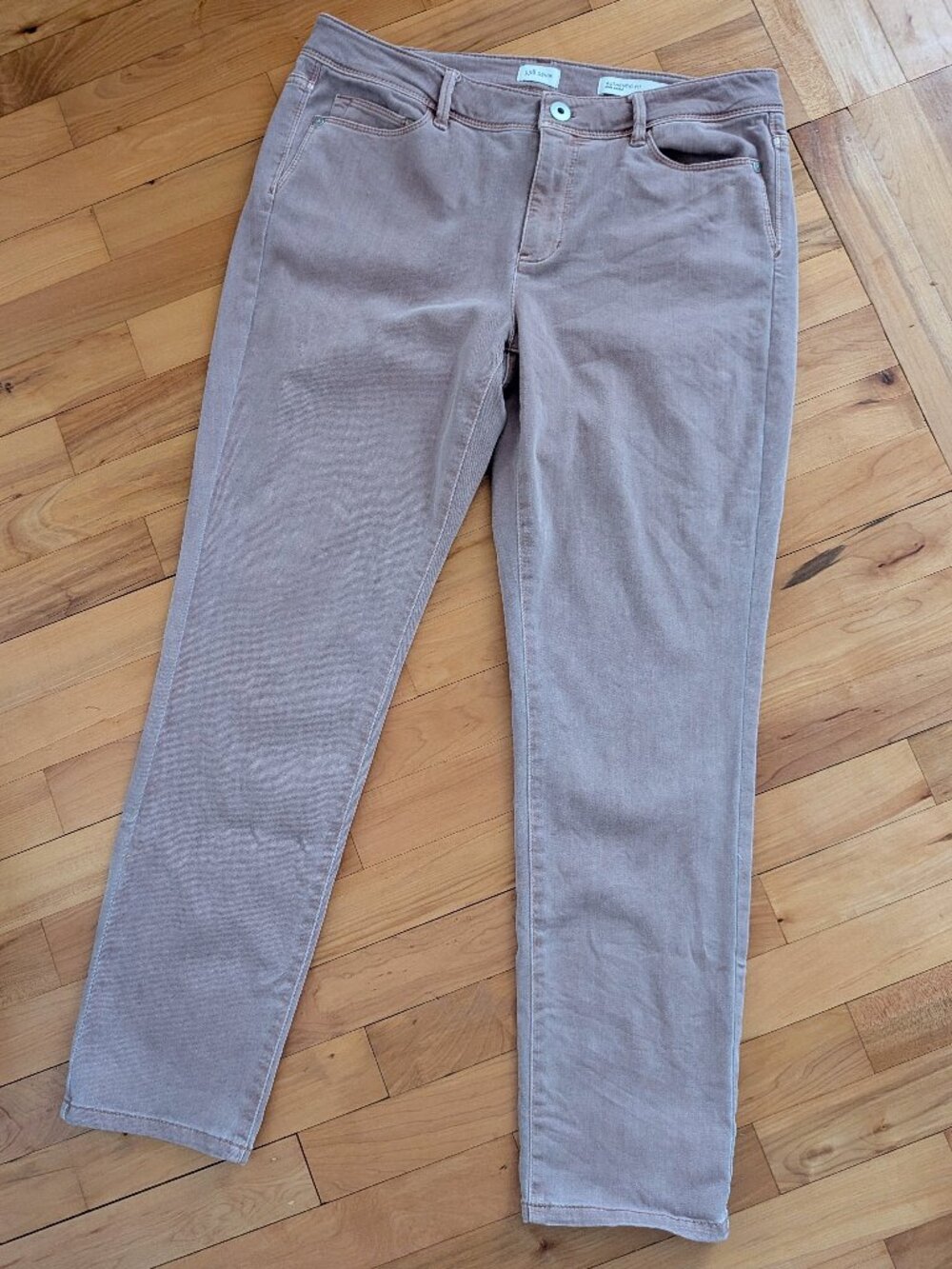 J.Jill Authentic Fit 10 Denim Jeans in Dusty Rose
